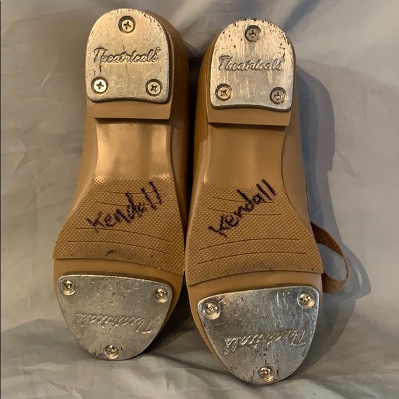 tap shoes for toddler. Size 9 m. - Picture 2 of 3